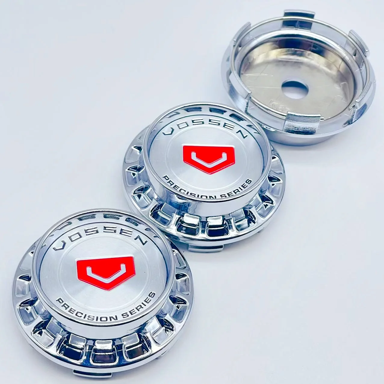 4pcs 3D 67mm For Car emblem Wheel hub Center Cap 45mm VOSSEN Badge covers sticker Decals Styling accessories