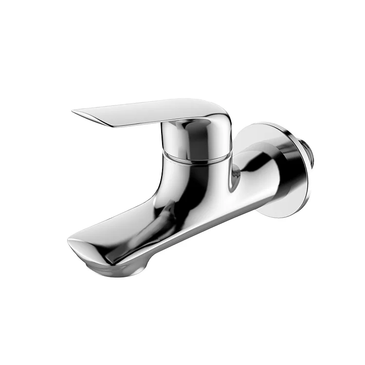 

New Design Hotel Brass Wall Mounted Bathroom Basin Mixer Faucet