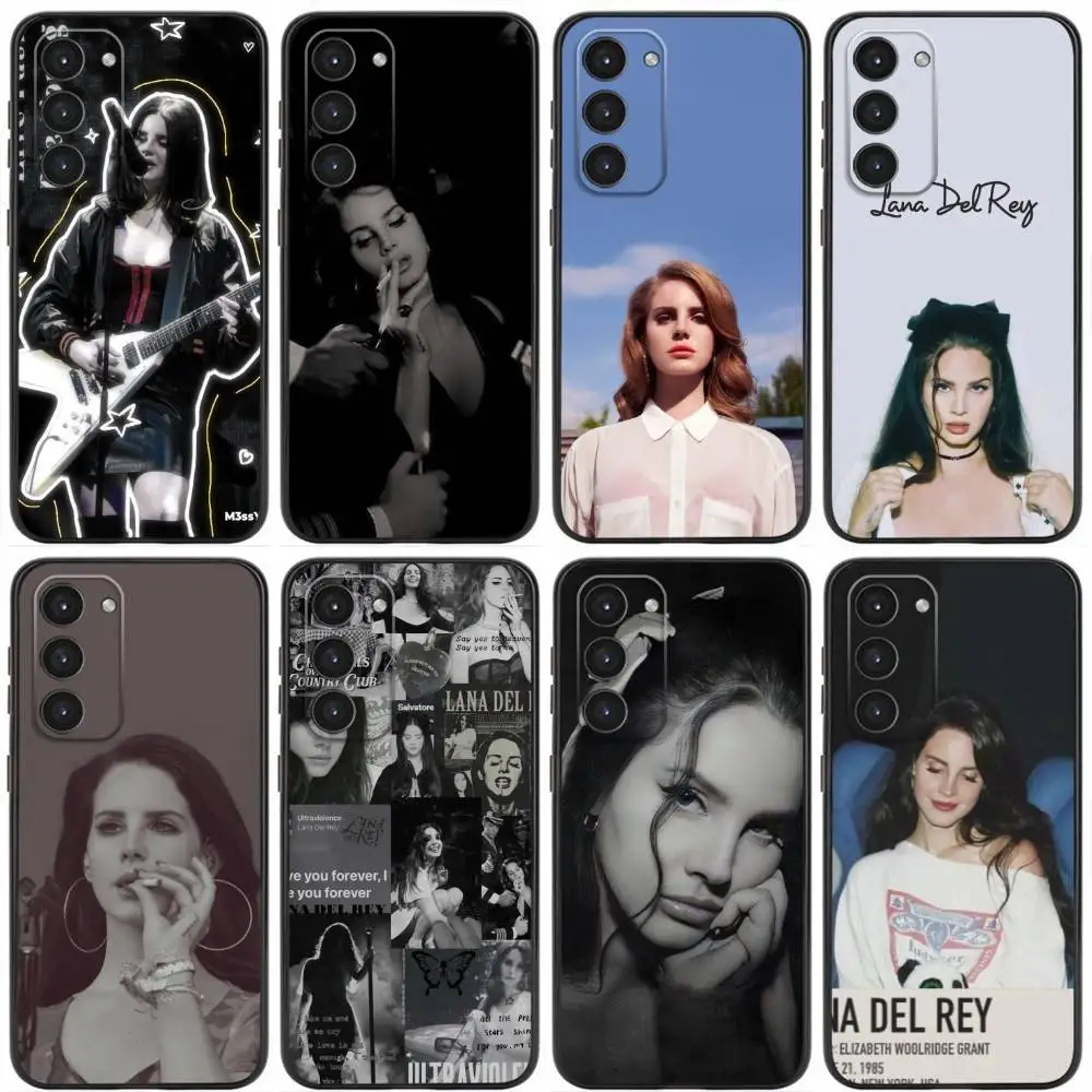 

Singer Lana Del Rey A Phone Case For Samsung Galaxy A20,21s,22,31,32,52,53,72,73,80,91 Soft Liquid Silicone Black Cover