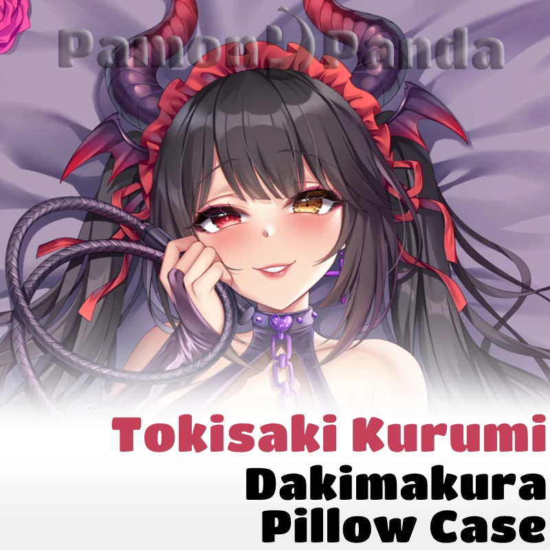 

Tokisaki Kurumi Dakimakura Date A Live Sexy Pillow Case Full Body Hugging Cushion Cover Otaku Pillowcase Bedding Decor Home Gift