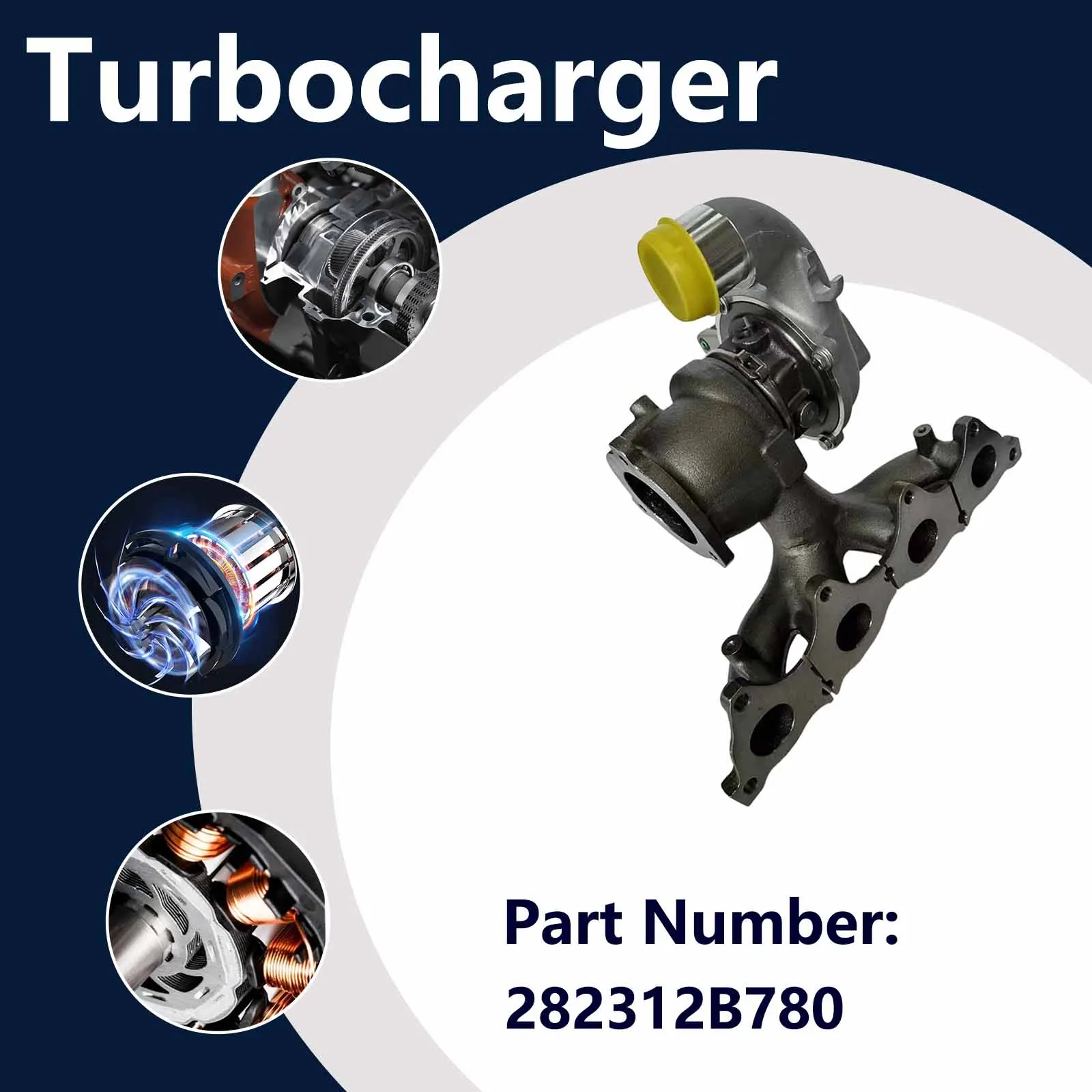 Turbocharger 16399700023 16399880023 MTK3537NR For KIA XSeed CD 1.6 T-GDI 1591 ccm 4 Zyl G4FJ 177-204 H/P 2012