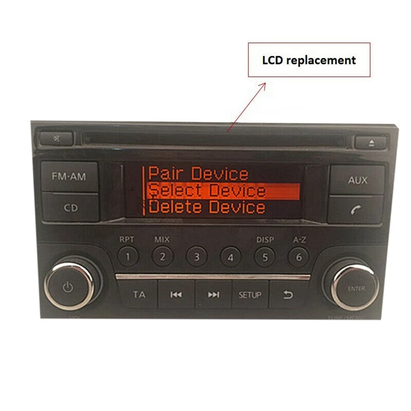 Car Screen LCD Display Navigation Radio Touch For Nissan Juke Navara Note NV200 Qashqai X-Trail Dualis Suzuki Equator Parts