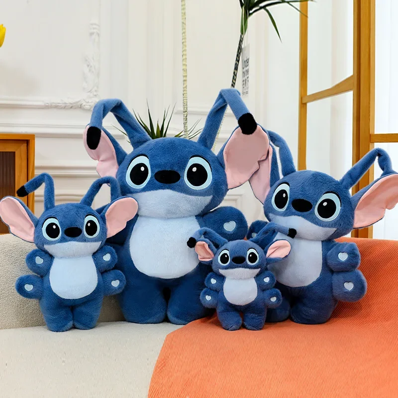 

25-65cm Disney Lilo and Stitch Plush Toys Anime Plushie Cartoon Long Hand Stich Dolls Kawaii Pillow Stuffed Kids Birthday Gifts