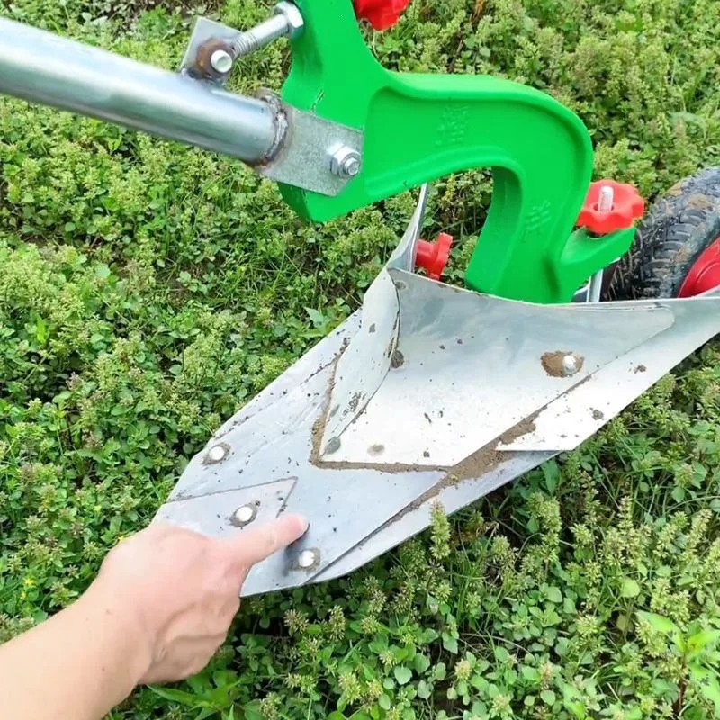 Hand-pulled Plow Artificial Trenching Artifact, Share Plow Hand Ridge Opener Trencher Agricultural Machinery