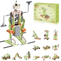 Apitor Robot E STEM Kits for 8-12 Year Old Boy Girl, 14 in 1 Educational Construction Science Kit with Learning Materials