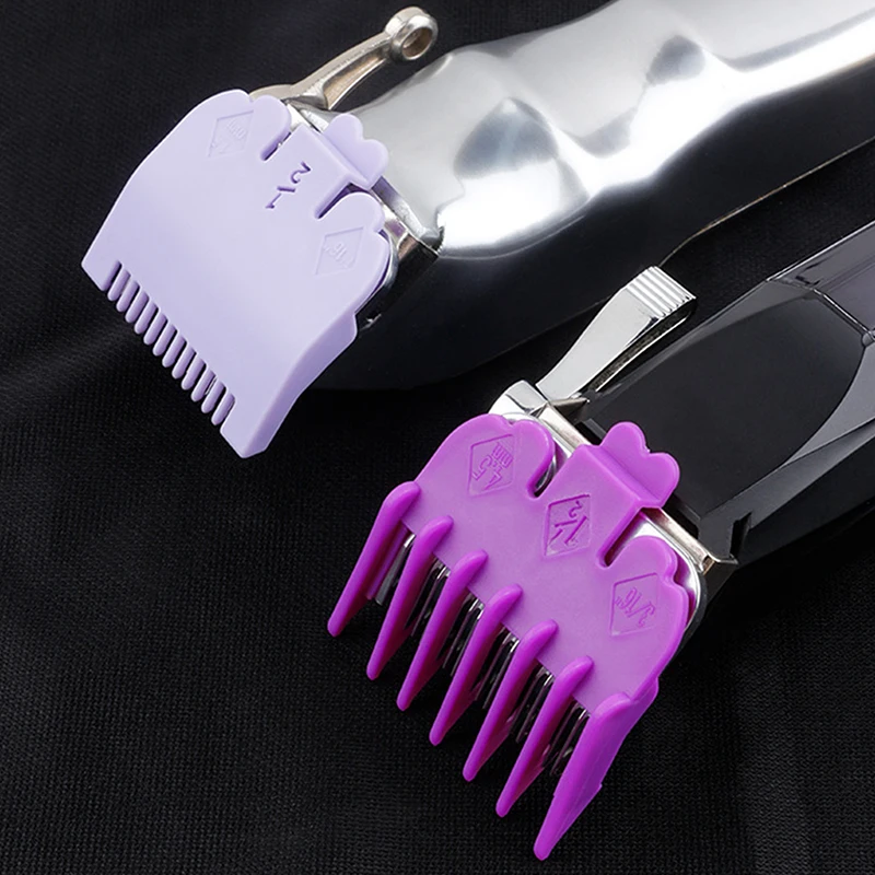 2Pcs Hair Clipper Limit Comb Guide Limit Comb Trimmer Guards Attachment Universal Professional