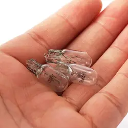 10pcs/set 12V 5W Width Lamp Halogen Bulbs Signal Light License Plate Lights