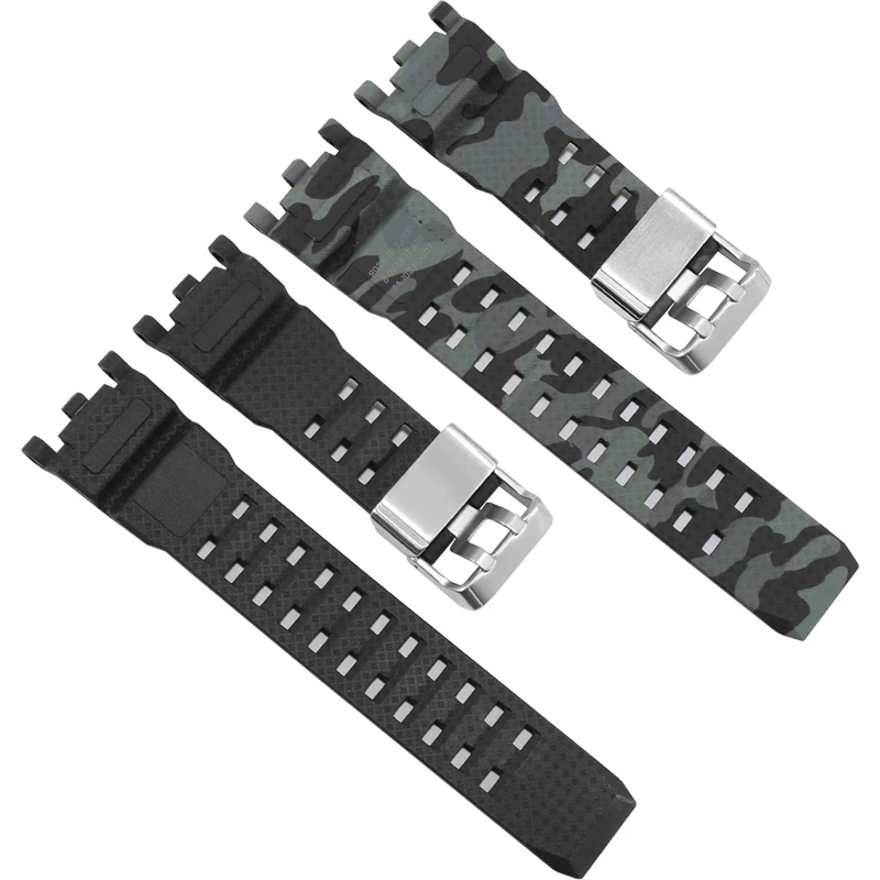 Gummi Uhren gürtel ersetzt die zweite Generation GWG-2000-1A1/2040 Serie spezielle gezahnte Schnitts telle Silikon Uhren armband