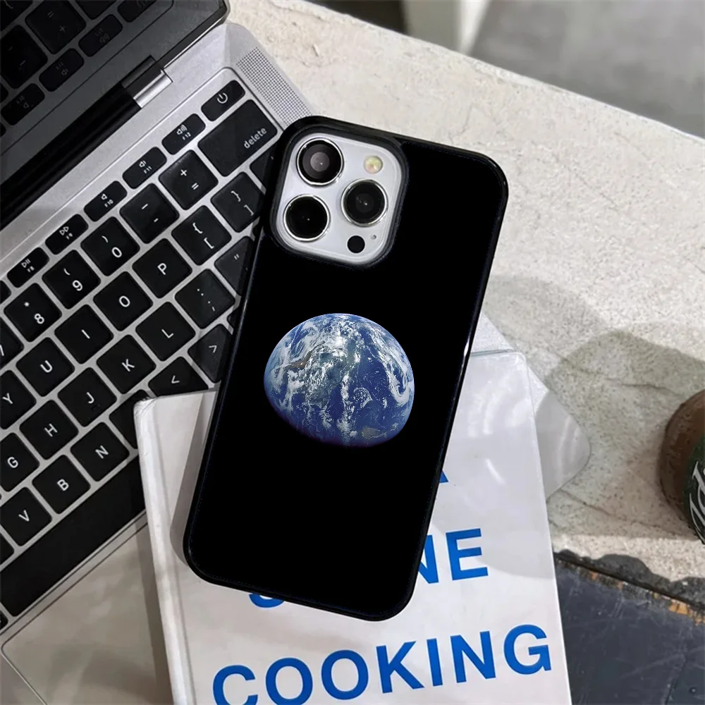 Earth Phone Case Strong Magnetic For IPhone 15 14 13 Pro Max 11 12 Mini Alex Mirror For Magsafe