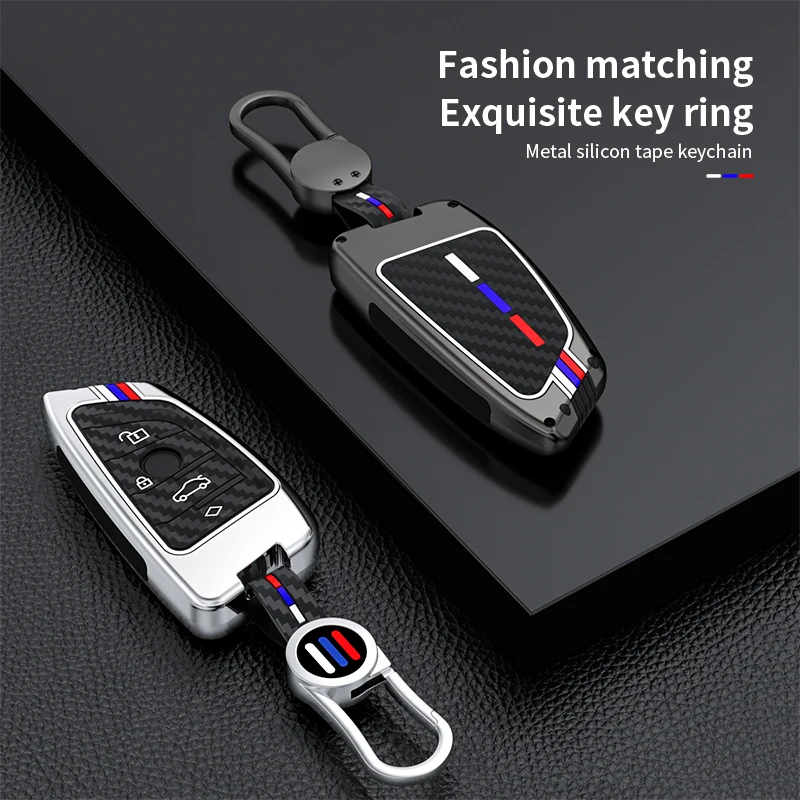 Zinc Alloy Car Key Case Cover for BMW X1 X3 X4 X5 F15 X6 F16 G30 7 Series G11 F48 F39 520 525 f30 118i 218i 320i Car Accessories