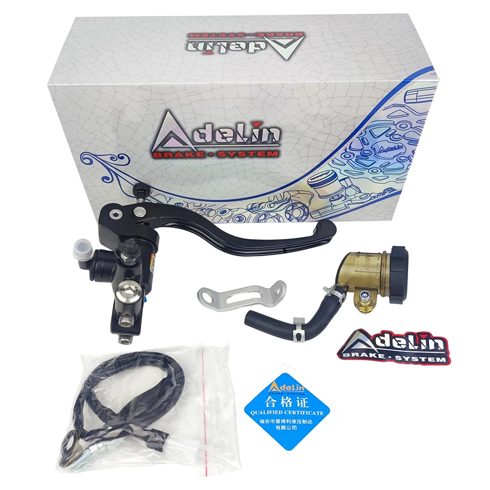 

Adelin PX1 Motorcycle Hydraulic clutch brake master cylinder pump 14/15/16/17.5/19mm CNC with switch For honda kawasaki yamaha