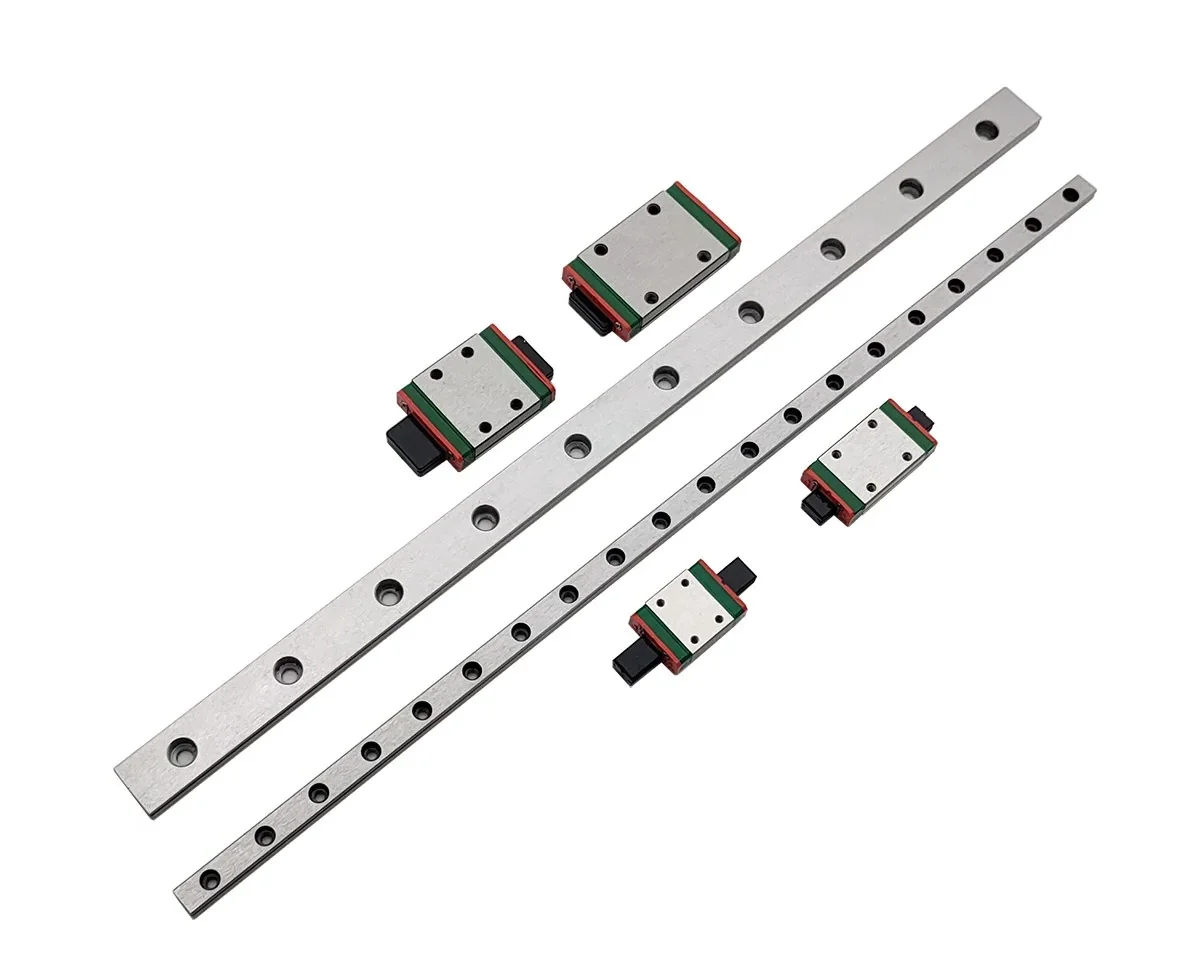 1 linear guide+1 carriage 3D Printer part  MGN7C MGN9C MGN12H MGN15C  miniature linear rail slide MGN7H MGN12C300/350/400mmMGN9H
