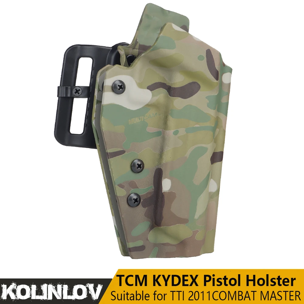 TCM Holster Kydex Lightweight Material For TTI 2011 COMBAT MASTER Hunting Airsoft CS Games Quick Draw Holsters