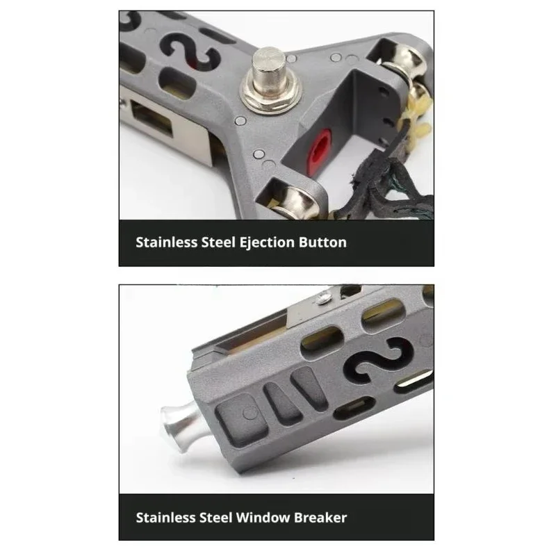 New Type Outdoor Training Practice Slings Shot Set K0EF ABS Body Magnetic Loading Feed Metal Hardware Contact