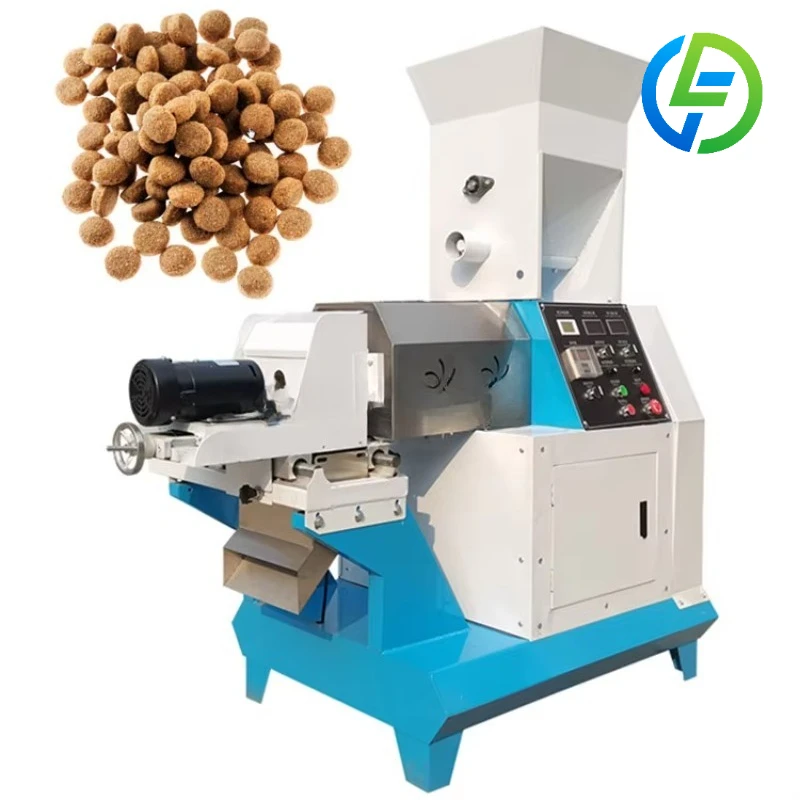 Customize Fish Processing Machines 50kg/h 100kg/h 150kg/h 200kg/h Pellet Making Floating Fish Food Extruder Fish Feed Machine