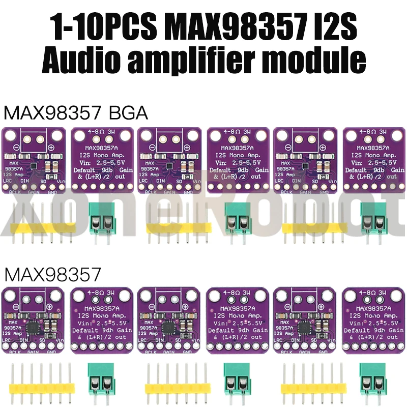 yZ[z1-10  MAX98357 I2S 3 bgNX D Avu[NAEgC^[tFCX DAC fR[_W[tB^XI[fBI{[hYx[pC ESP32