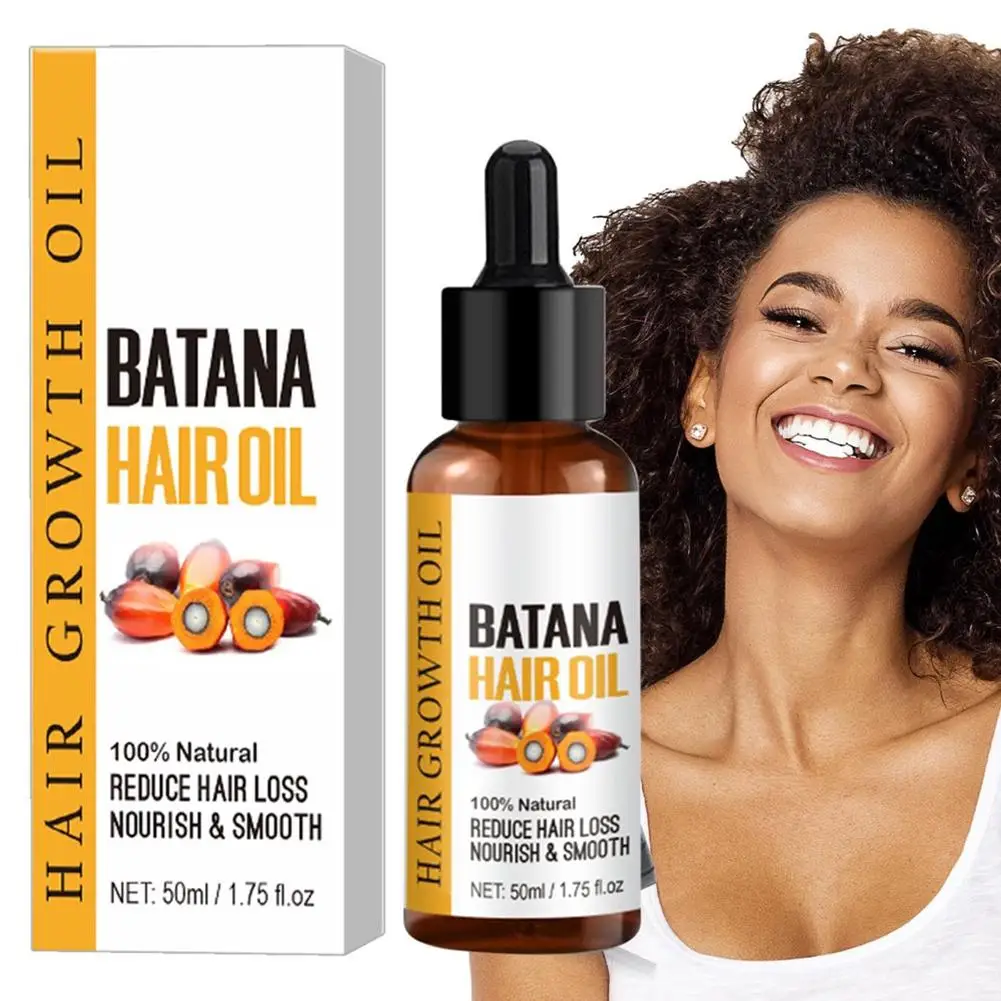 3pcs Batana Oil Hair Treatment  - Nourishing And Repairing Formula For Healthier, Thicker Hair - Promotes 