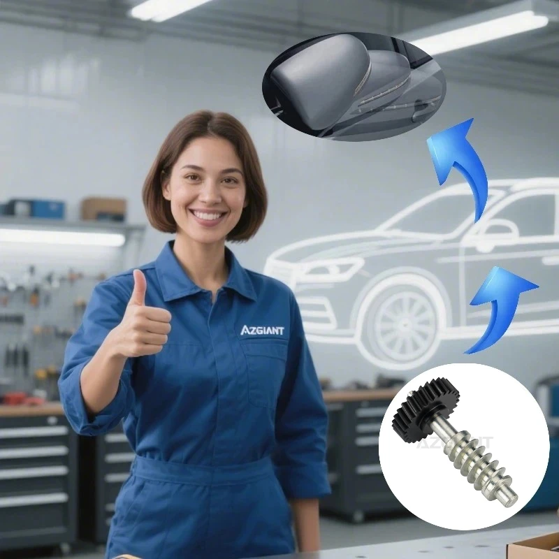 AZGIANT Power Side Mirror Folding Motor Inner Gear 31 Teeth for VW Passat CC VW CC Replace Car Mirror Repair Kit Durable Parts