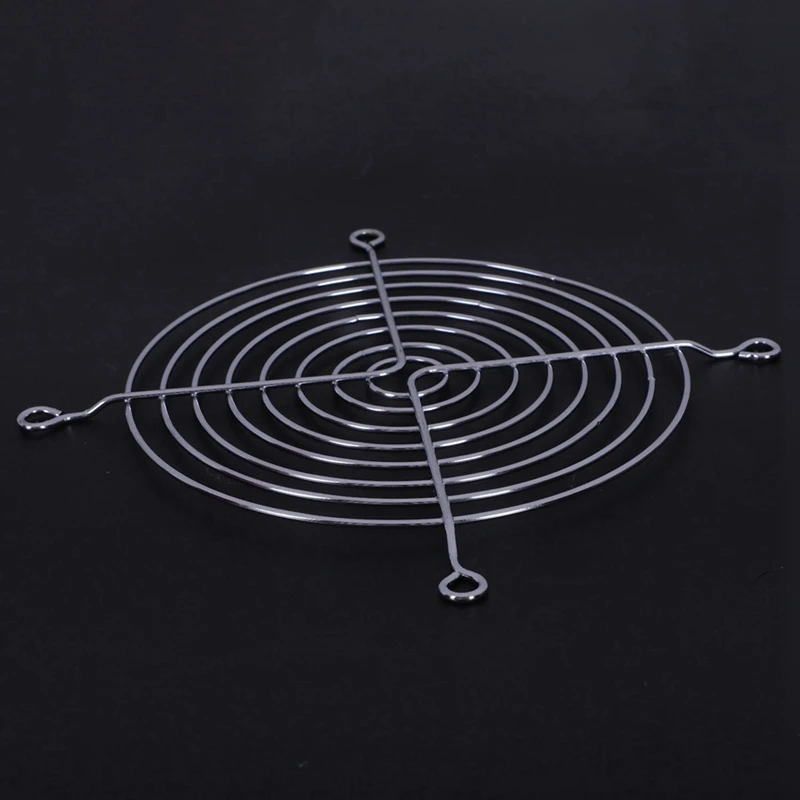 Rejilla protectora de dedo de alambre de Metal para ventilador de caja de ordenador, 120X120Mm, 10 unidades