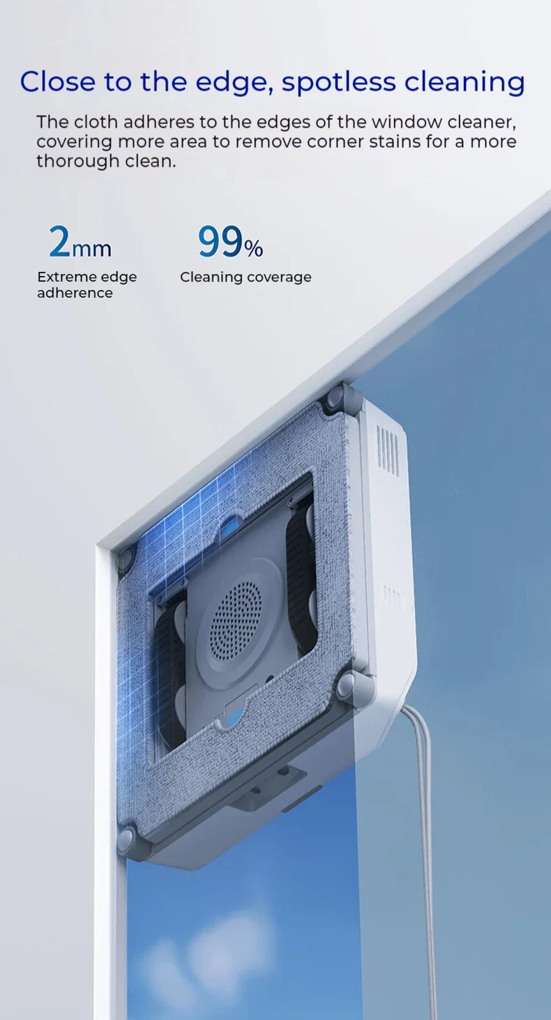 New ECOVACS WINBOT W2S PRO Window Cleaning Robot Fully Automatic Window Cleaning Robot Household Window Cleaning Machine