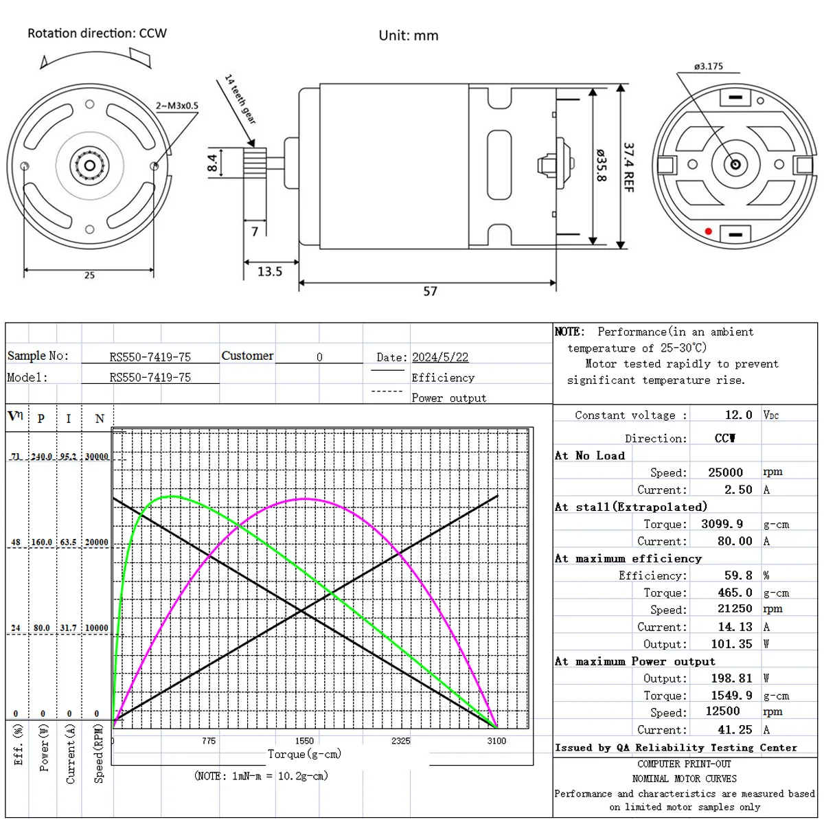 電気ドライバー用ギア付きマイクロモーター,rs550,14歯,10.8v,12v,14.4v,16.8v,18v,21v,25v,8.2mm