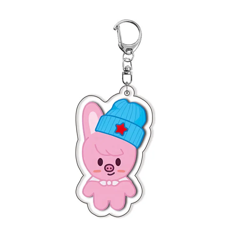 STRAY KIDS ATE POP-UP MD Acrylic Double-Sided Keychain Cute Backpack Charm Layered Design Kpop Merchandise Fan Gift Accessories view 4