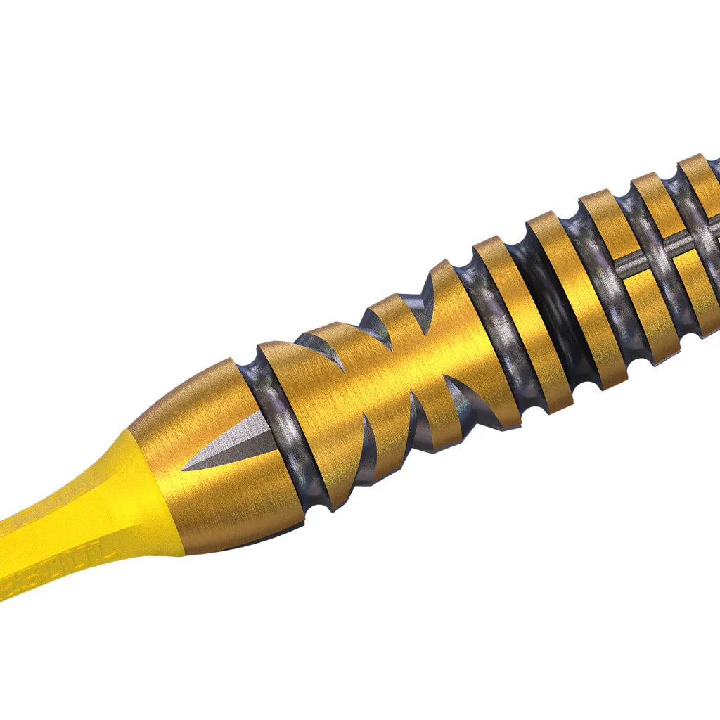 CUESOUL الصينية زودياك 'TIGER'20g طقم نبال التنغستن 90% بطرف ناعم مع طيران ROST T19 مطلي بالتيتانيوم