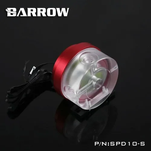 

Barrow SPD10-S, 10W PWM water cooling pumps, Maximum flow 450L / H, maximum lift 3 meters barrow water cooling