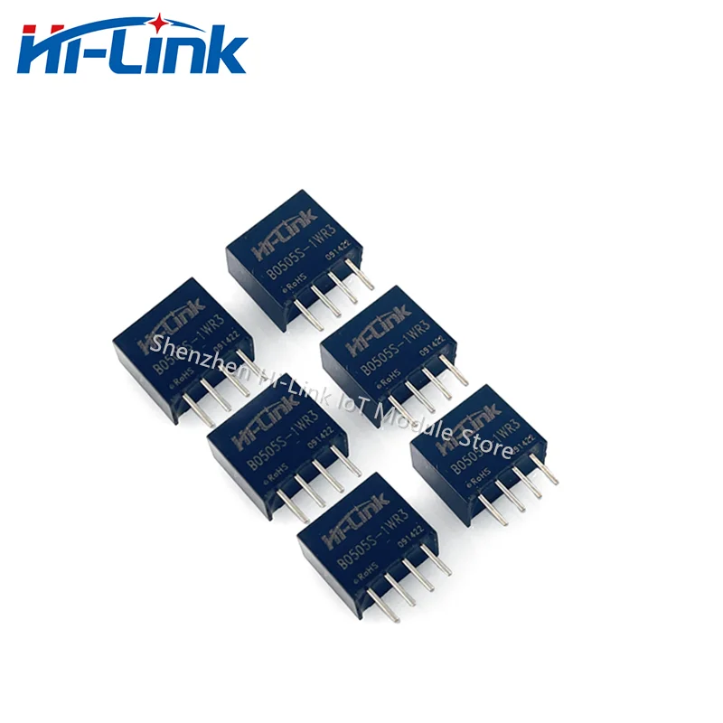 Hi-link DC/DC B0505S-1WR3 5V do 5V 1W izolacja o wysokiej wydajności Mini regulowana moc moduł konwertera inteligentnego gospodarstwa domowego