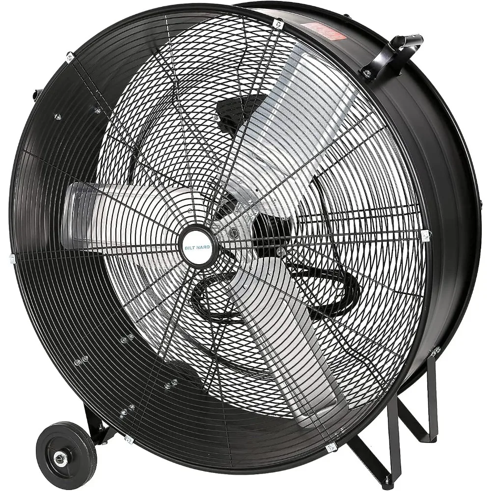 

13000 CFM 30" High Velocity Drum Fan, 2-Speed Heavy Duty Industrial Shop Fan for Commercial, Garage,actory and Basement