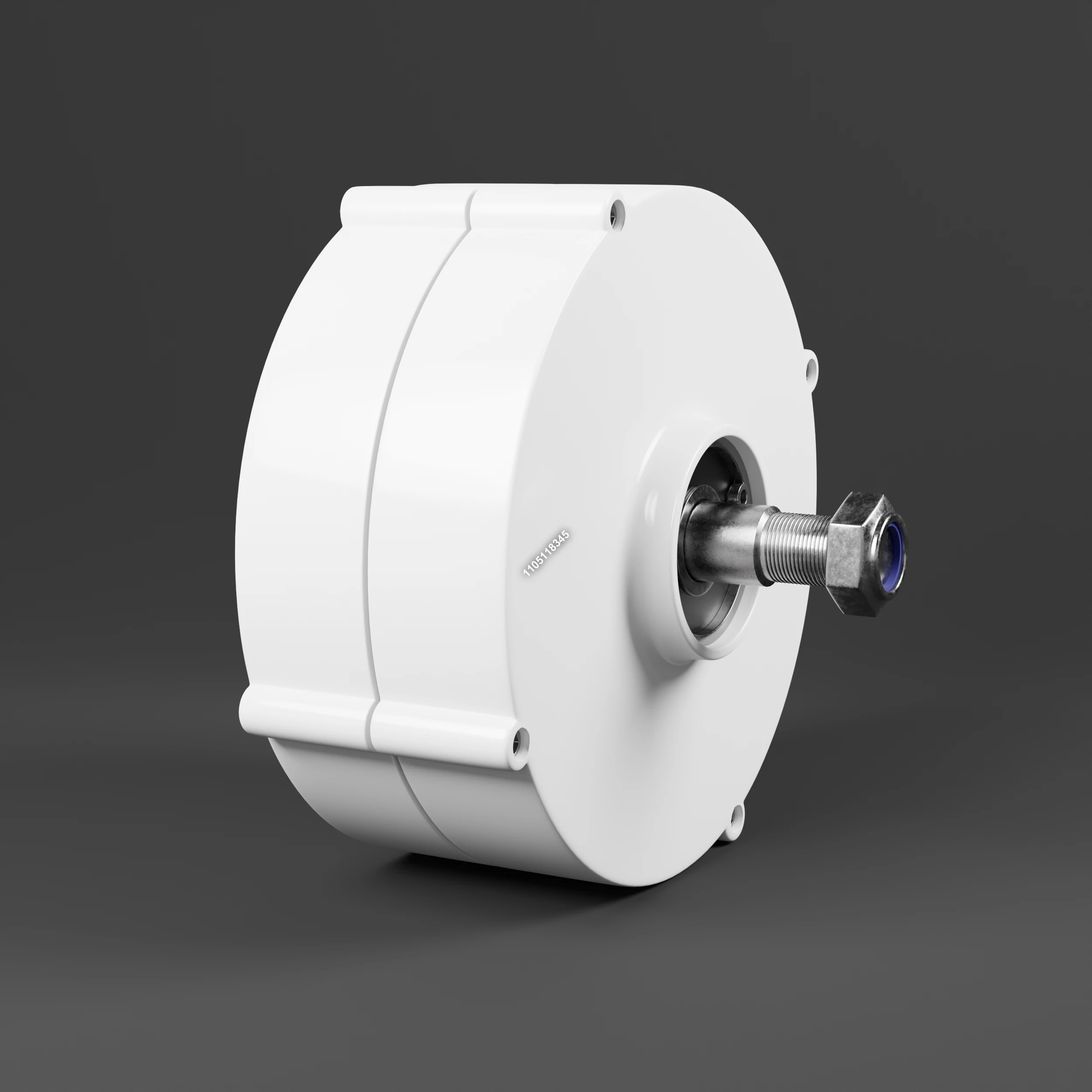 Low Noise Permanent Magnet Generator 12V 24V 48V 6000W 3KW 300RPM 400RPM 200RPM High Efficiency AC Alternators Small with Base