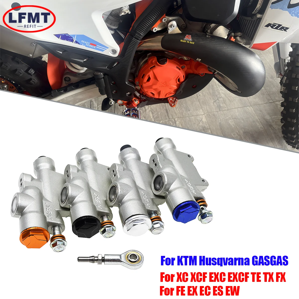 Für KTM Motocross Hinterradbremszylinder Pumpenteile 125 150 200 250 300 350 450 500 SX XC EXC XCW SX-F XC-F EXC-F XCF-W TPI