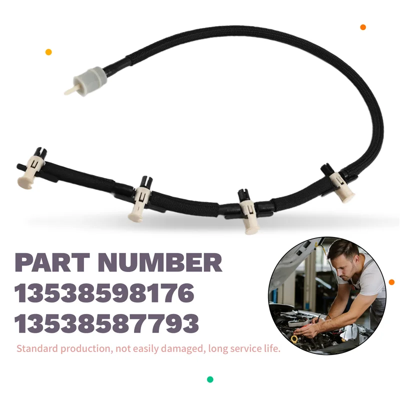 

For BMW 1 2 3 4 5 X2 X3 X4 X5 2015-2023 Car Leakage Fuel Hose Oil Pipe Replacement Part 13538598176 13538587793
