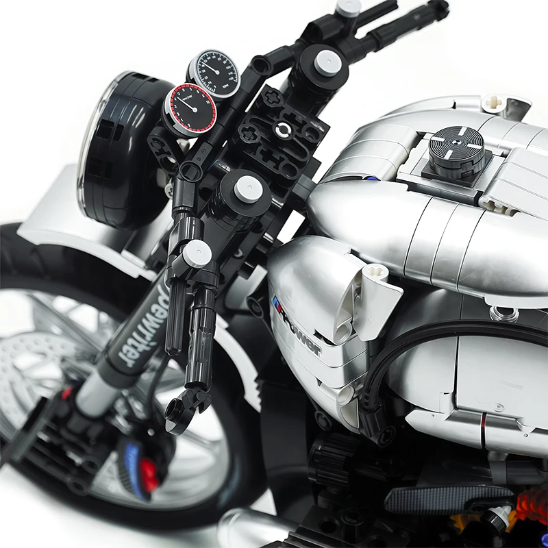 الراقية الفاخرة KBOX 10546 MOC التقنية 1:5 دراجة نارية اللبنات الجمعية الطوب نموذج لتقوم بها بنفسك اللعب الصبي هدية الكريسماس الاطفال #1