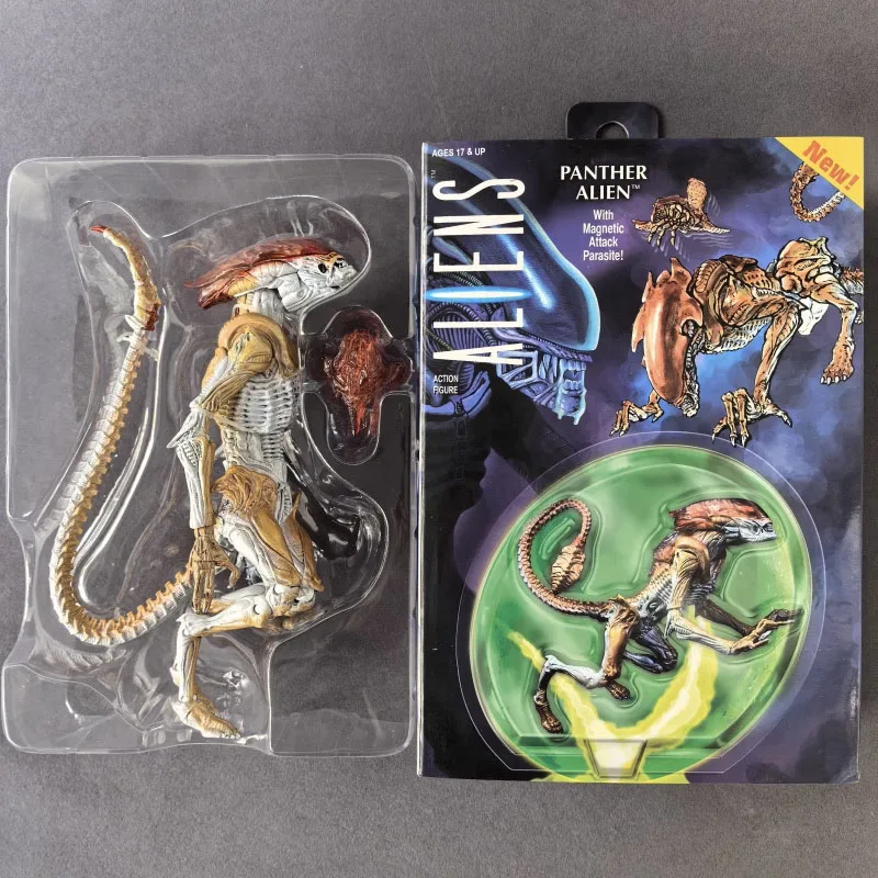 

NECA 51715 Kenne Figure Anime Night Cougar Alien Action Figuras Manga Figurine 7-Inch Movable Model Doll Gift for Kids Original