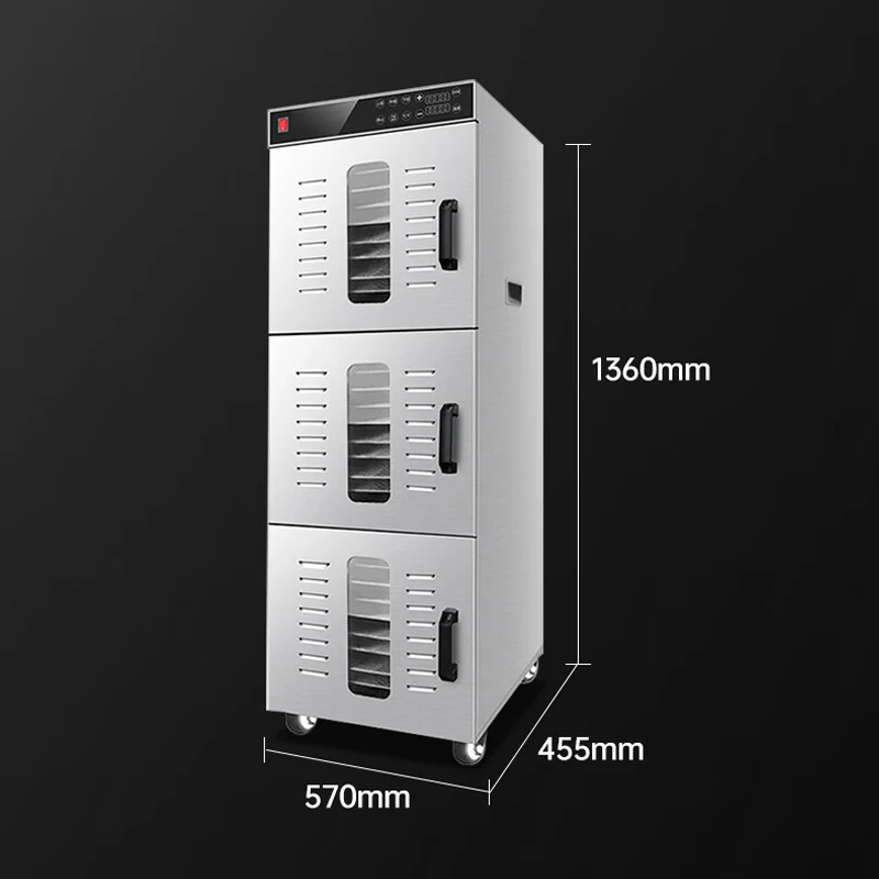 30-warstwowy odwadniacz do żywności komercyjny domowy suszarka do żywności podwójnego zastosowania suszarka do warzyw do owoców ze stali nierdzewnej