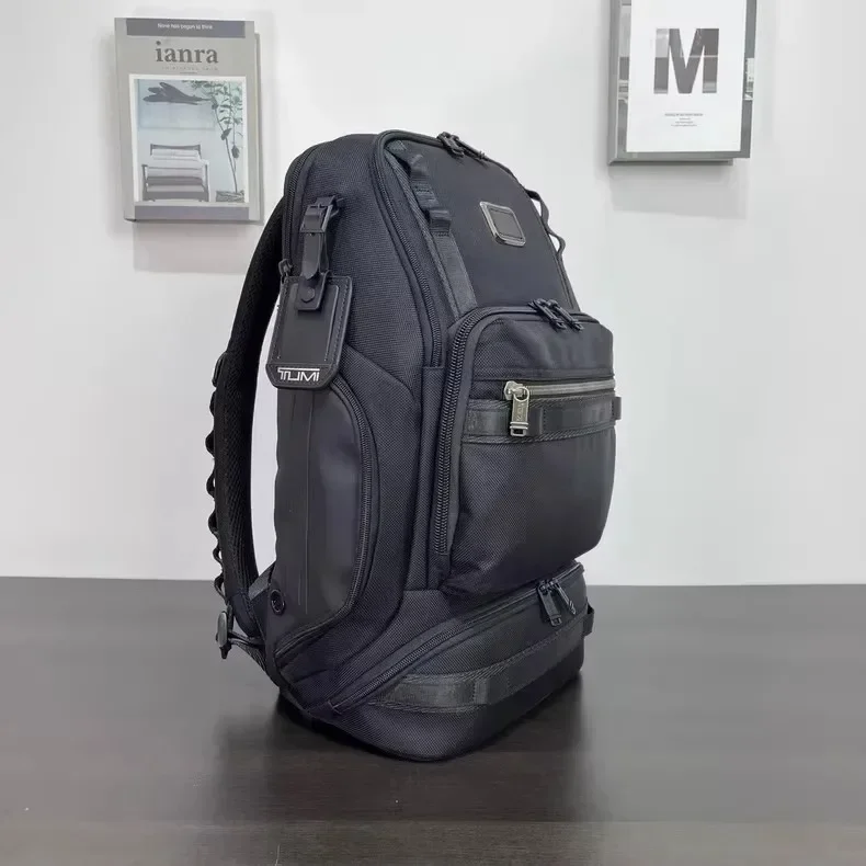 حقيبة ظهر كاجوال للأعمال من النايلون الباليستي للسفر في الهواء الطلق متعددة الوظائف للرجال 232715D