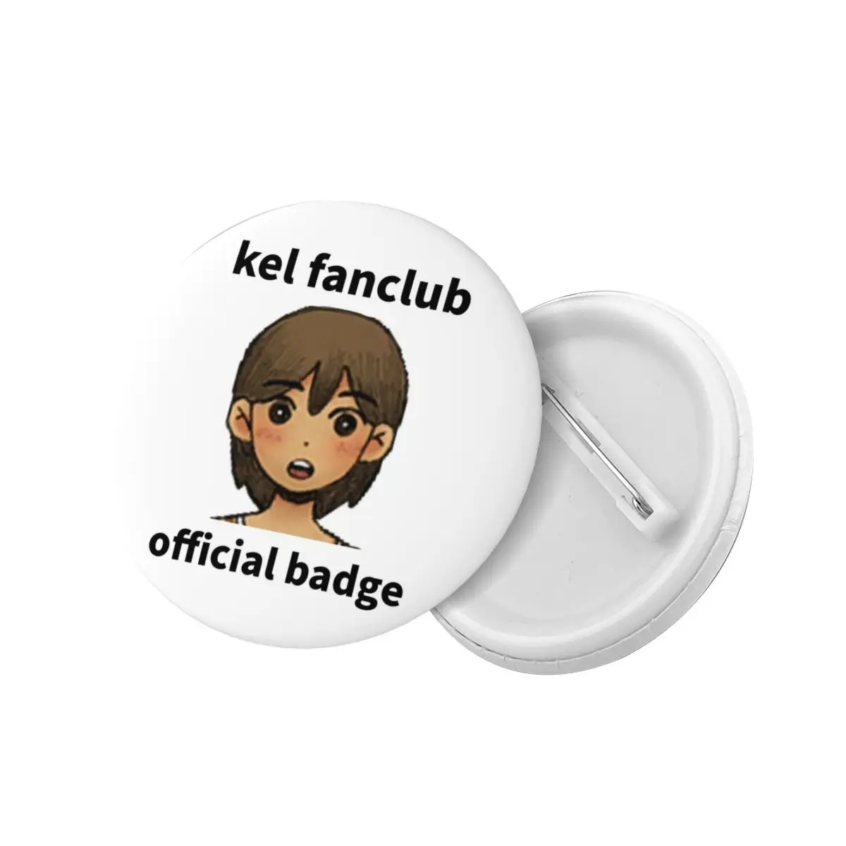 Custom Omori Kel Fanclub Button Pin for Jeans Badges Brooches Pinback Gift