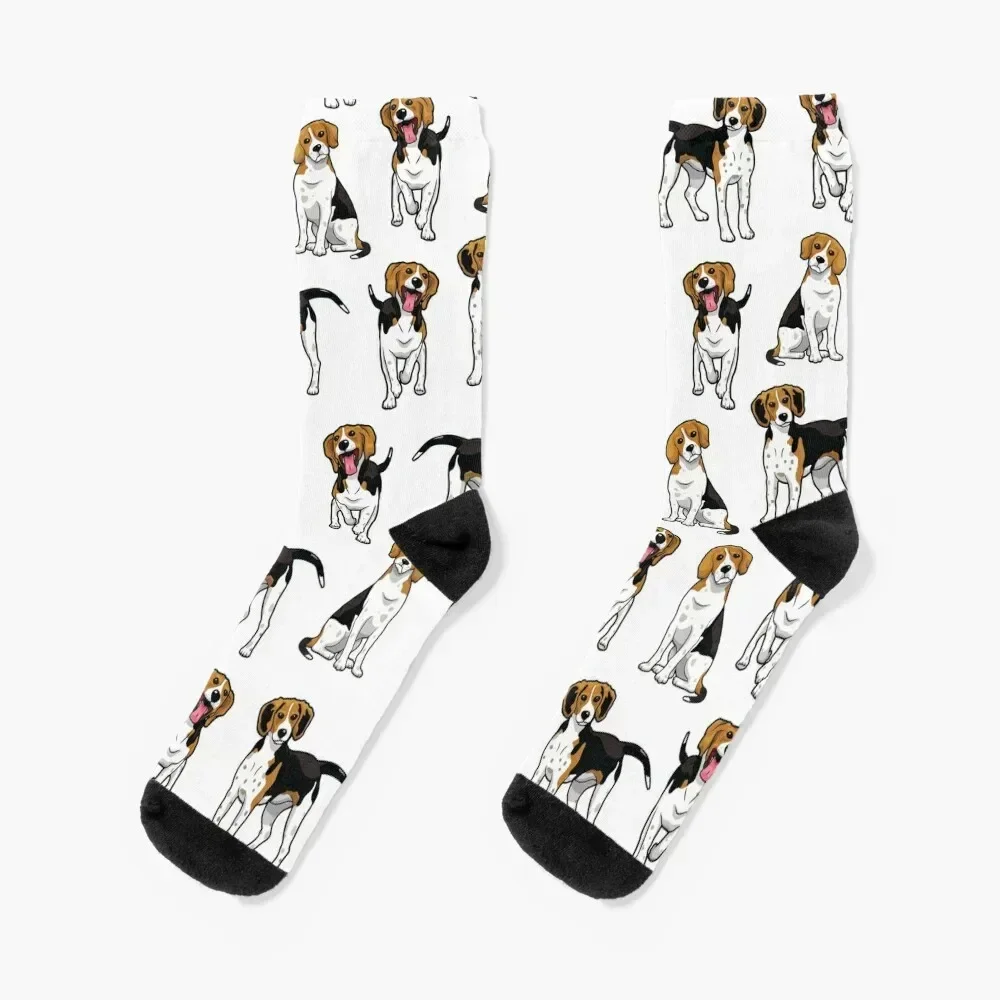

Treeing Walker Coonhound Socks hip hop short sport custom Socks Men's Women's
