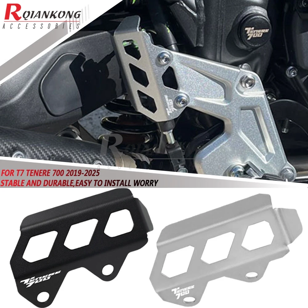 

Motorcycle Rear Brake Oil Pot Cup Cover For YAMAHA T7 Tenere 700 TENERE 700 RALLY 2019-2025 Rear Brake Master Cylinder Guard