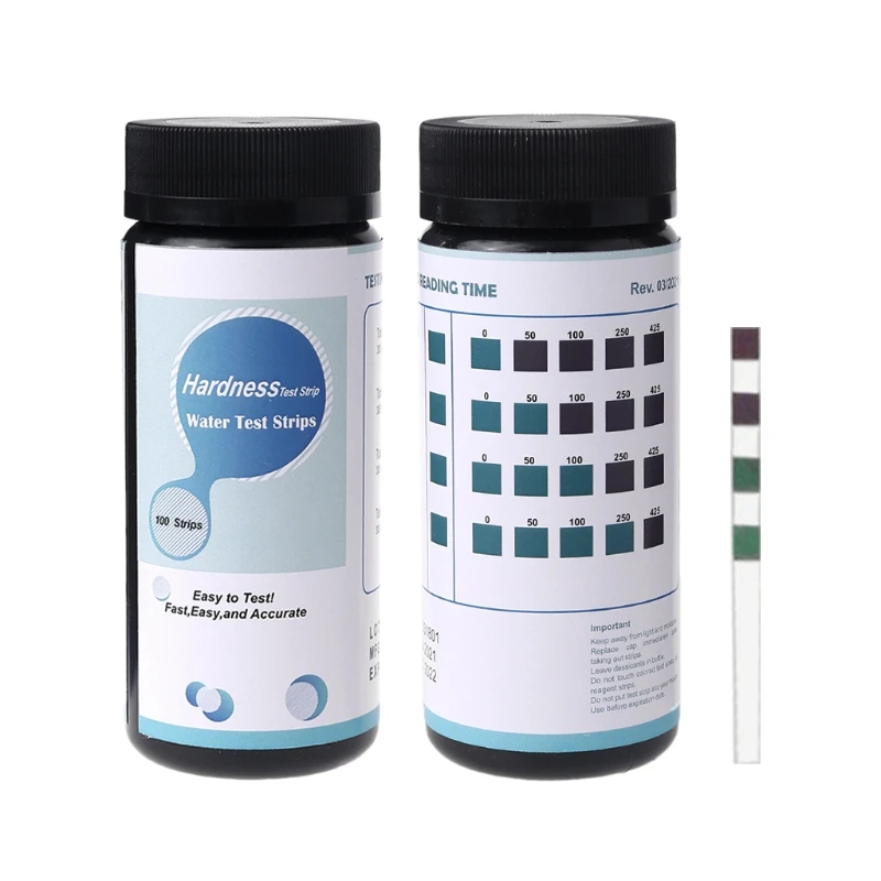 Best Water Hardness Test Strips Reliable Item For Testing Water Quality Of Pool, Spa, Aquarium, Drinking Water And Well