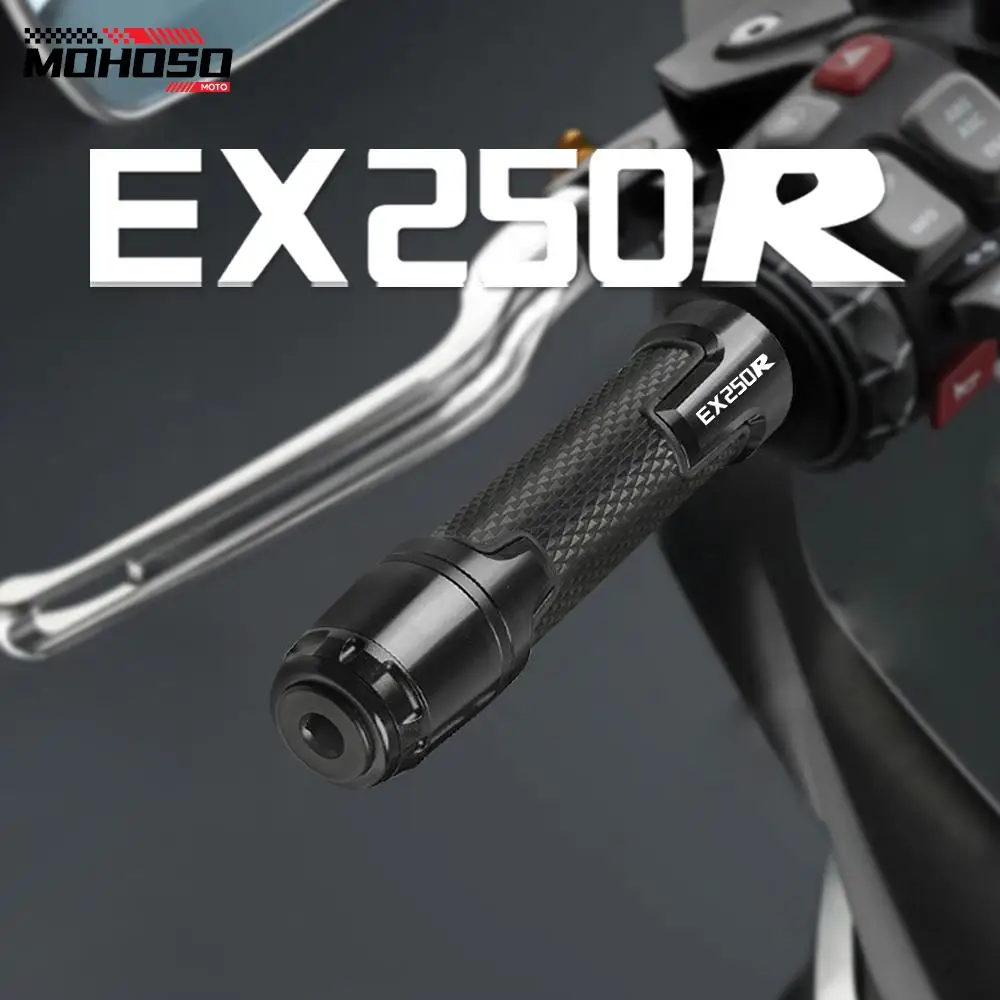 

For KAWASAKI EX250R NINJA250R EX 250 EX-250R 2008-2012 Motorcycle Antiskid Handlebar Grips Plug Slider Handle Bar Ends