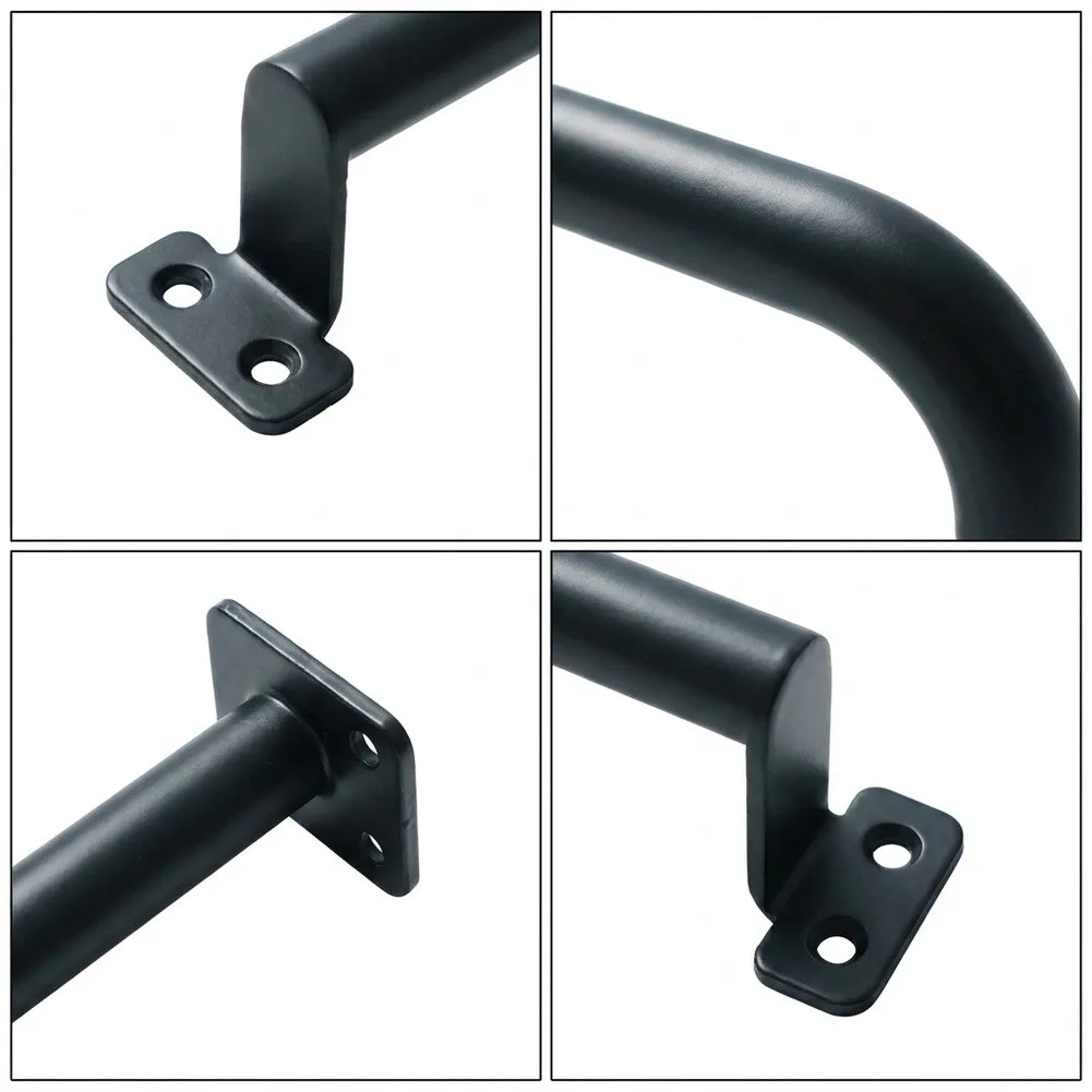 201 Stainless Steel Cabinet for pulls Featuring Matte Black Coating for Use in Multi Room Residential Applications
