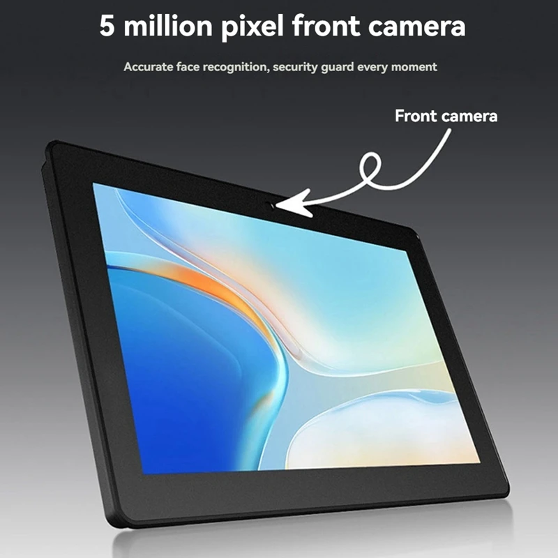 Layar Sentuh LCD 10.1 Inci untuk Layar Sentuh Industri 5 1280x800 dengan Kamera Depan 5MP Colokan EU-TCES