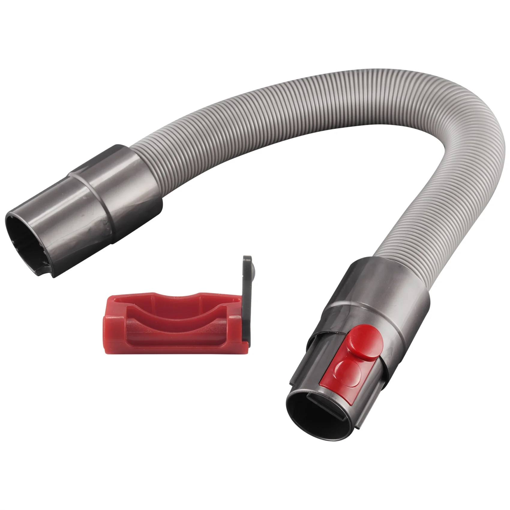 New Extension Hose and Trigger Lock for Dyson - Flexible Hose and Switch Holder for Dyson V15 V11 V10 V8 V7 Vacuum Cleaner