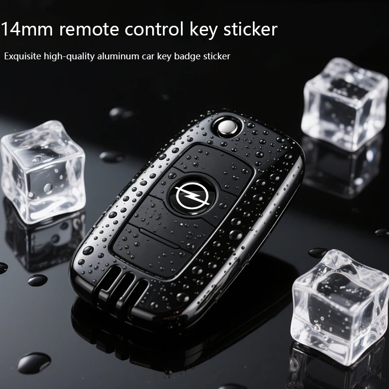 Специальные наклейки-значки 14 мм для ключей дистанционного управления автомобиля для Opel Astra j Insignia Astra g Corsa Zafira b Mokka Vivaro Meriva