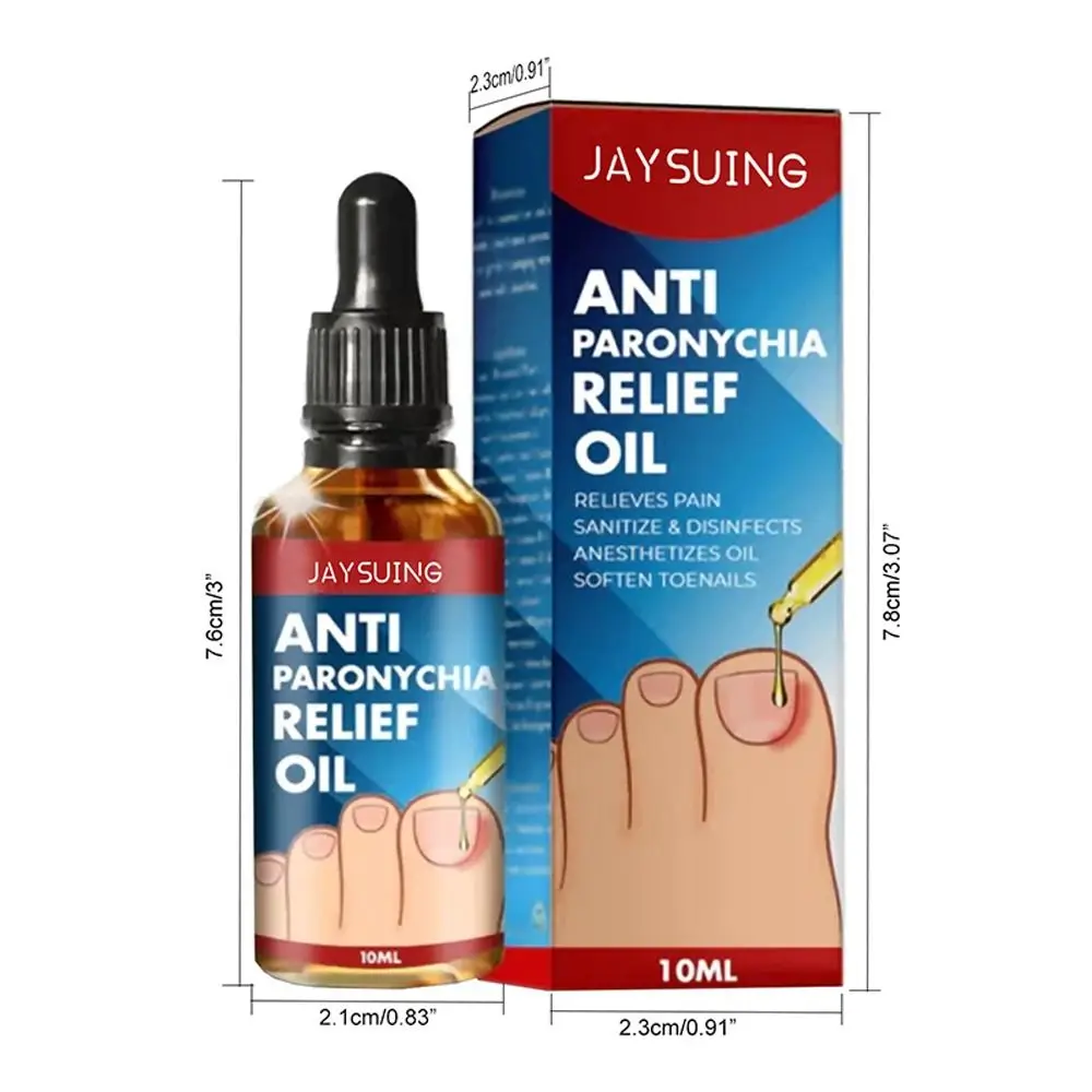 10Ml Nieuwe Anti-Nagel Groef Veiligheid Teennagel Behandeling Olie Anti Paronychia Reliëf Olie Nagel Groei Zorg Olie Nagel Reparatie