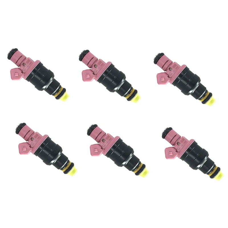 6 Pcs Fuel Injectors for 1999 Dodge Truck Ram 1500 Truck Dakota 3.9L 0280150998