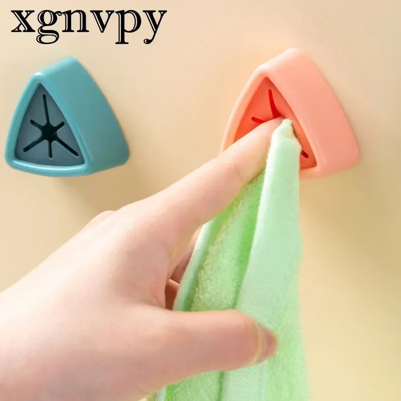 xgnvpy Towel Stopper Punch Free Creative Hanger Wall Mounted Dishcloth Holder Kitchen Towel Organizer Easy to Use