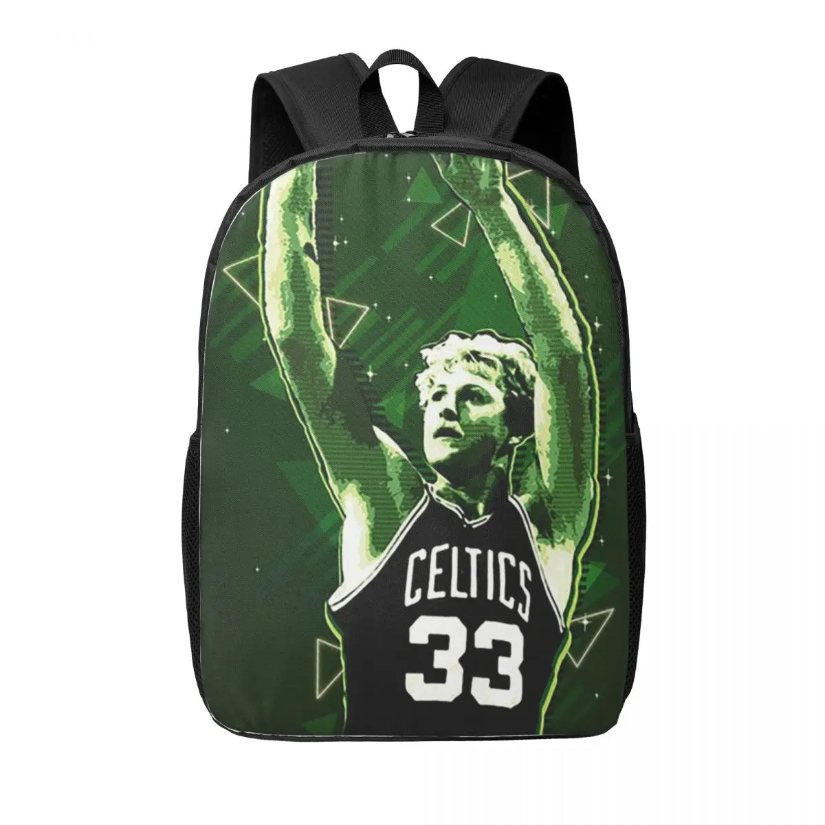 

Larry Bird Woman Backpacks Boys Girls Bookbag Fashion Students School Bags Portability Travel Rucksack Shoulder Bag